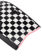 WOMPER // STRAPPED baby pink/checkers
